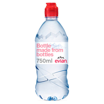 EVIAN SPORT CAP 750ML
